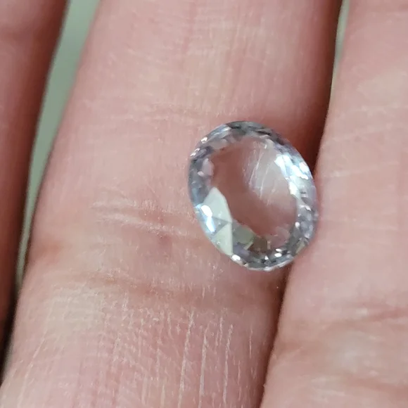 Natural Lavendar Purple Ceylon Sappire Loose Gem 2.5 Ctw